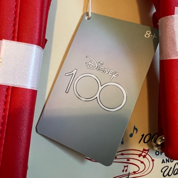 New unused Disney Loungefly Mickey 100 Years of Music and Wonder backpack - Picture 6 of 7